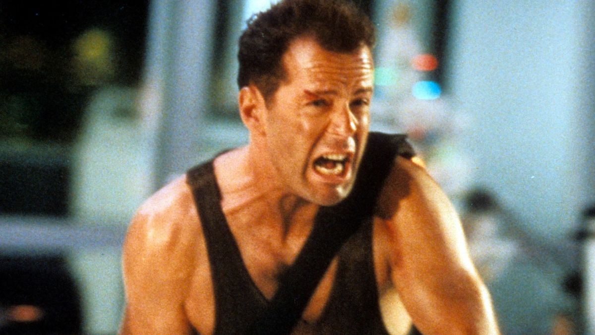 Bruce Willis in the original Die Hard