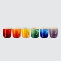 Le Creuset Stoneware Rainbow Mugs