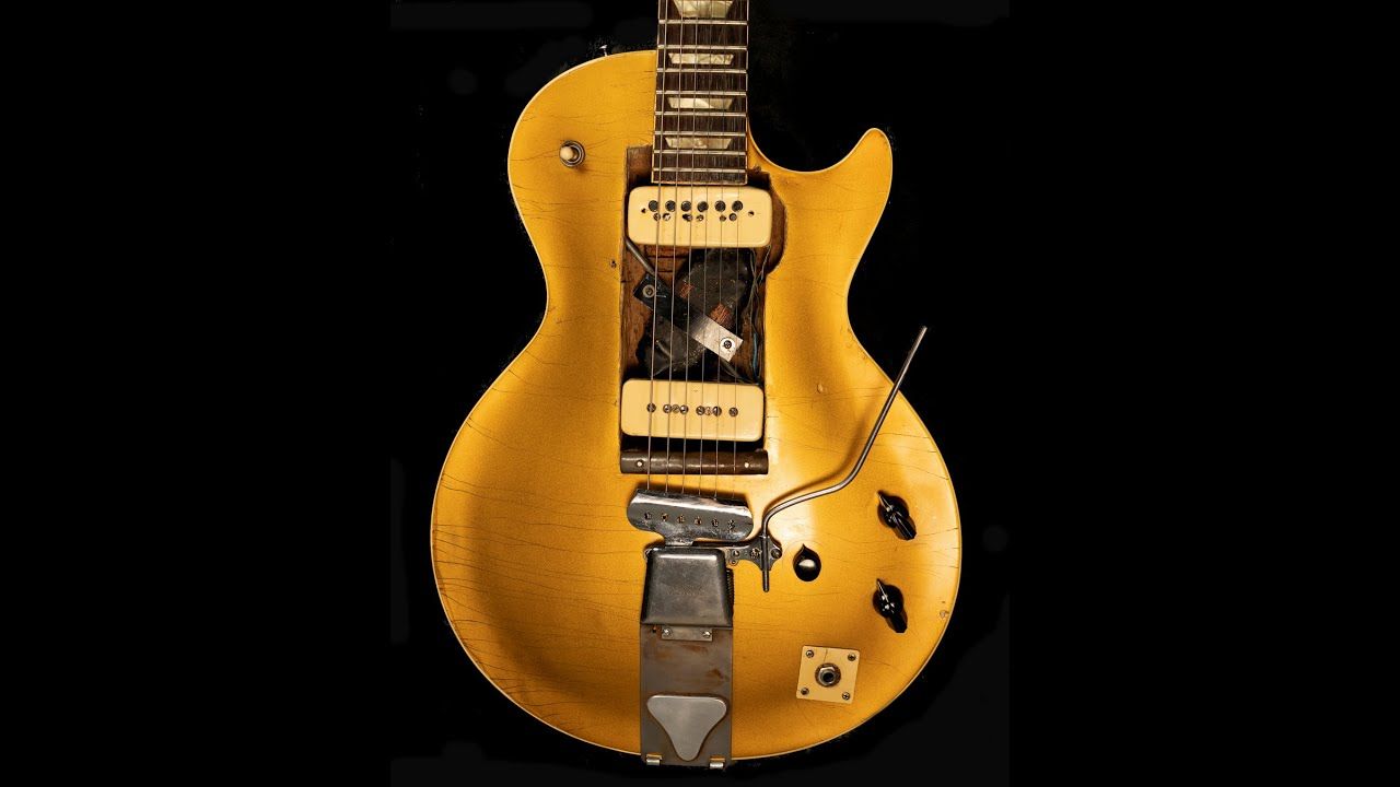 See inside Les Paul's heavily modded 'Number One' 1952 Goldtop in