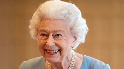 The Queen honored the work of her family members, seen here celebrating the start of the Platinum Jubilee during a reception in the Ballroom of Sandringham House 