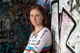 Time trial world champion Annemiek van Vleuten (Orica-Scott)
