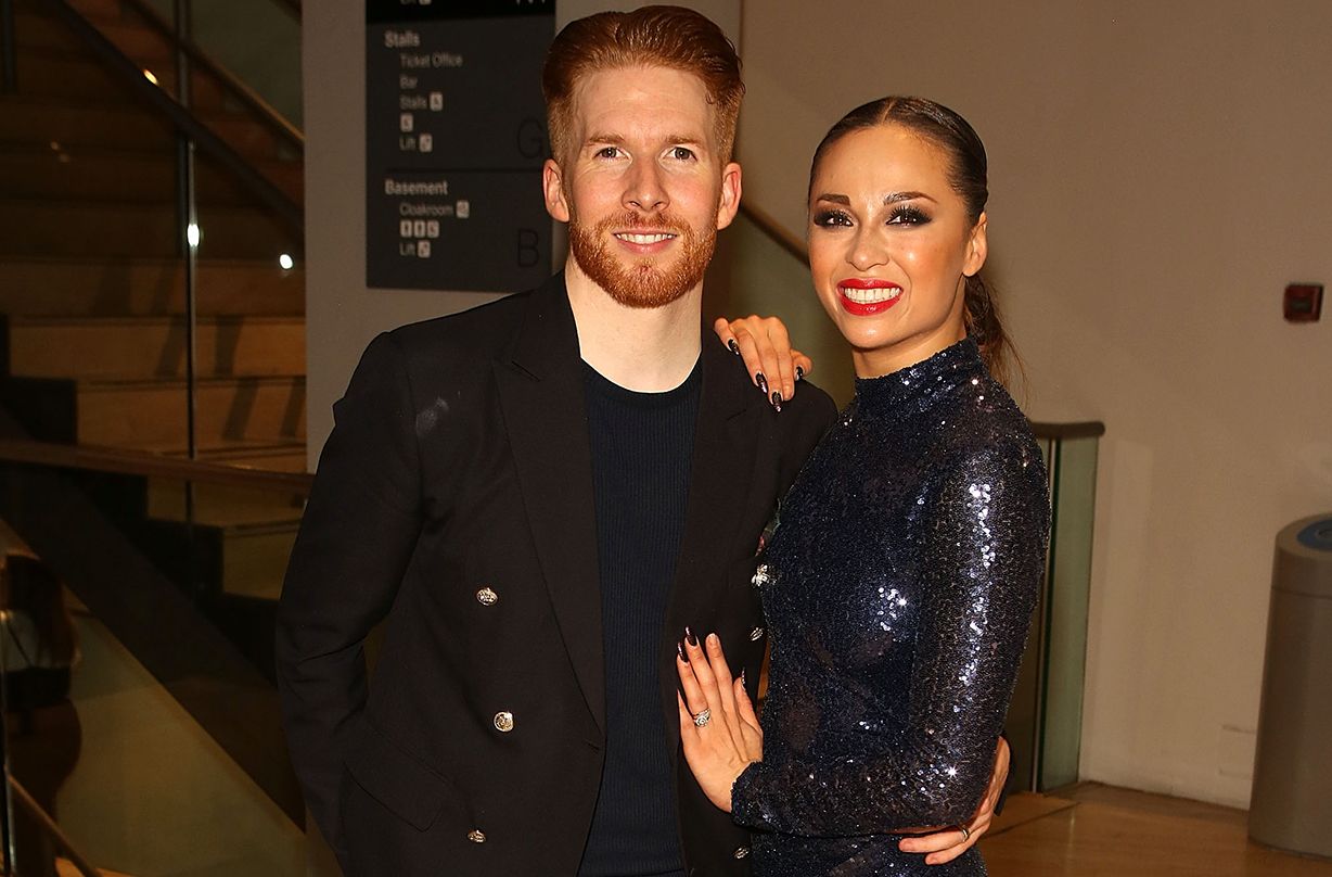 strictly neil katya jones announce split