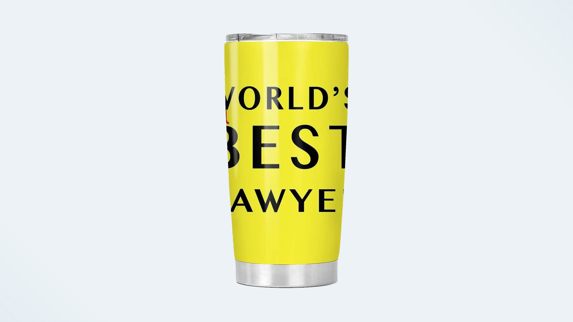 Best gifts for streamers and binge watchers: World's Second Best Lawyer travel mug