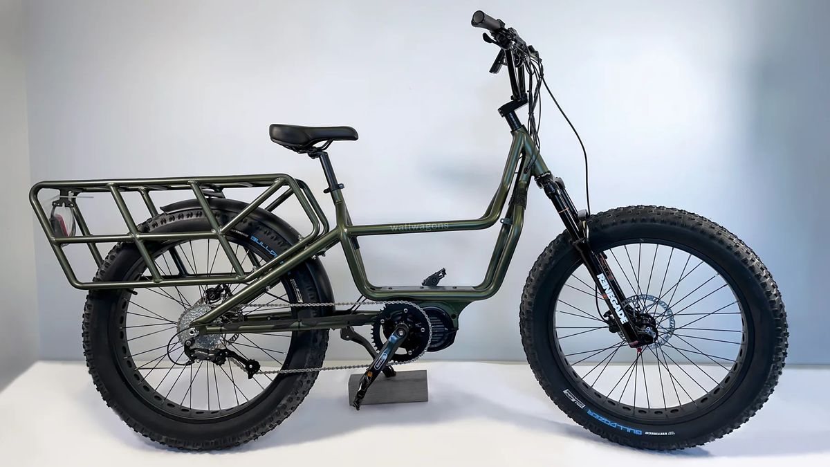 Watt Wagons Hound e-bike on white background