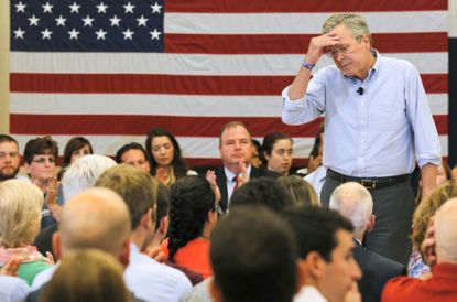 Presidential candidates such as Jeb Bush are becoming increasingly frustrated as they try to make a difference