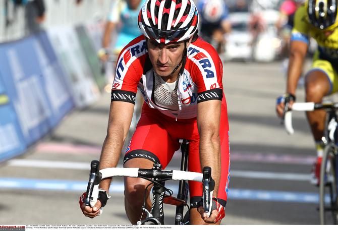 Dani Moreno (Katusha) was third on the stage.