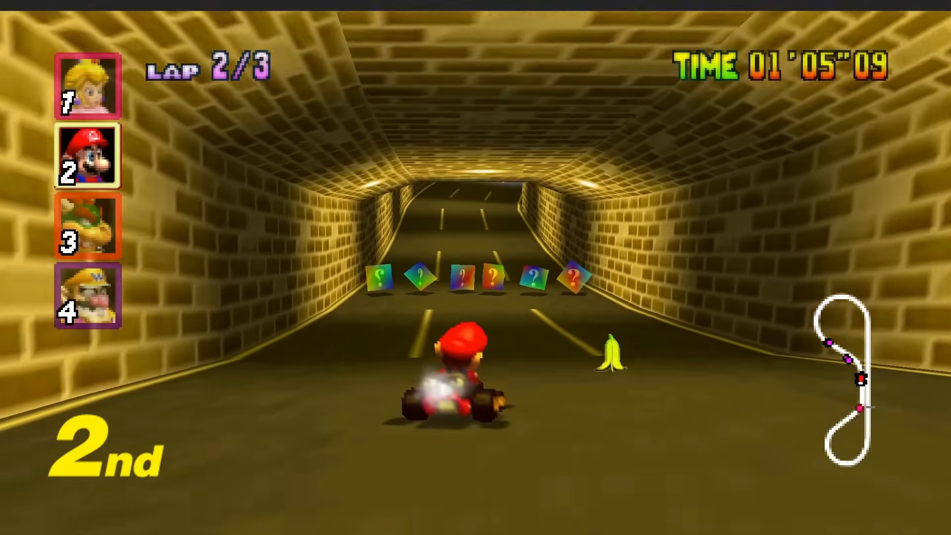 Mario Kart 64 running natively on PC.