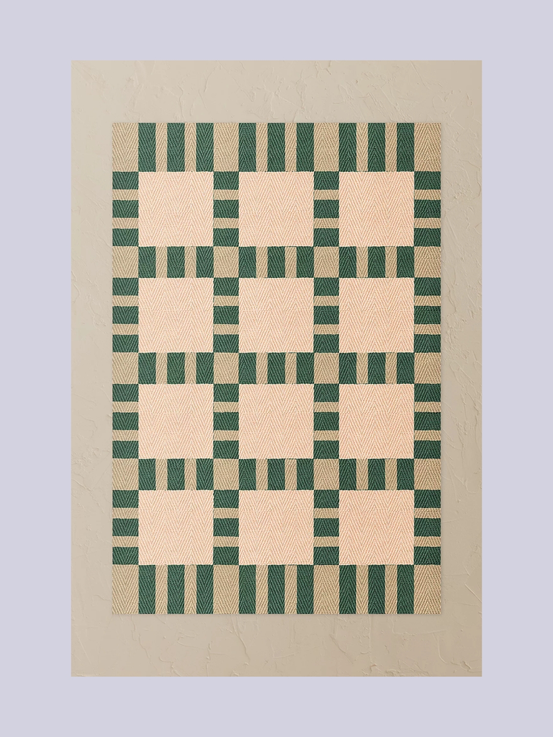 Anthropologie, Layered X Evelina Kroon Korean Chives Jute Rug
