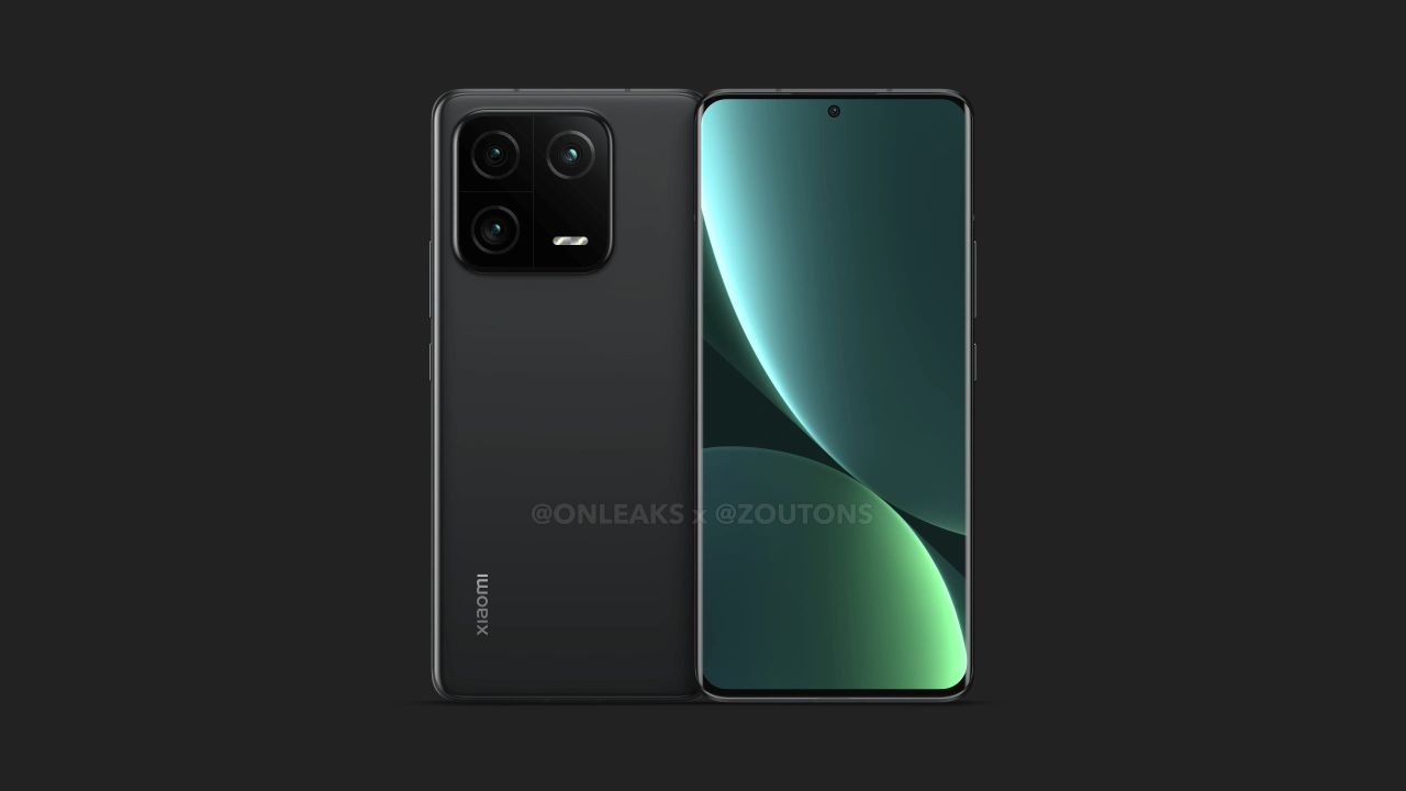Xiaomi 13 Pro renders