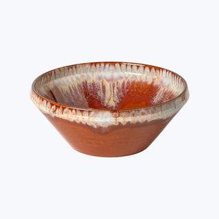 glazed vintage inspired bowl