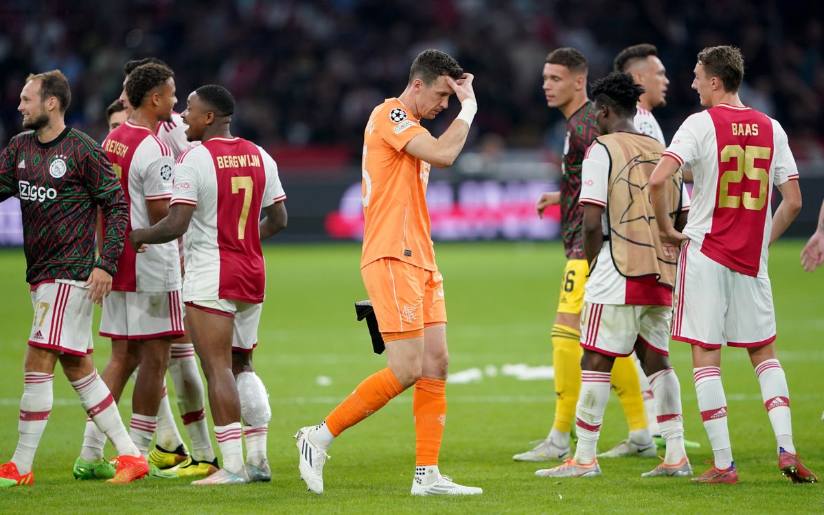 Ajax v Rangers – UEFA Champions League – Group A – Johan Cruijff ArenA