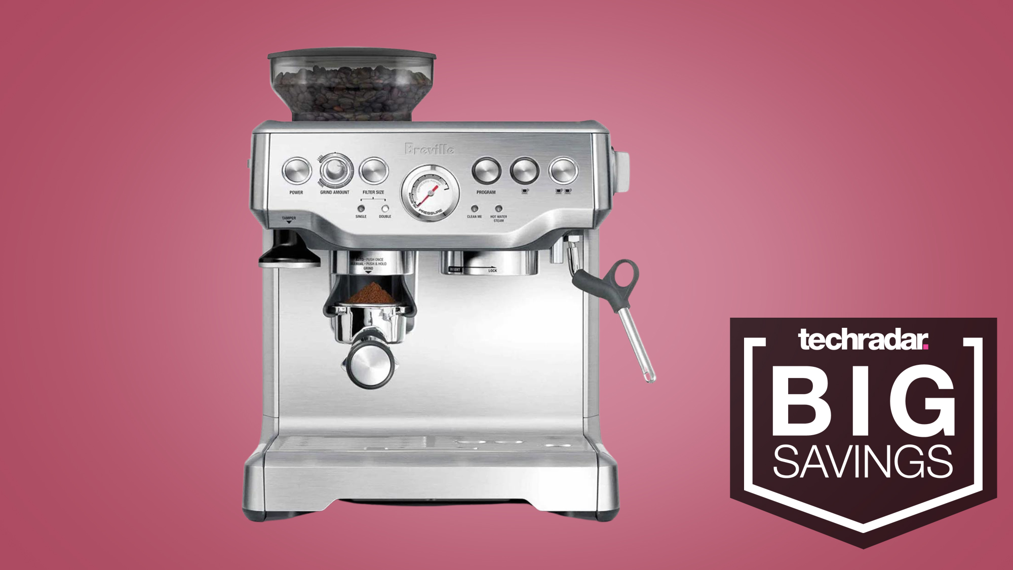 Breville's excellent Barista Express coffee machine is just AU540