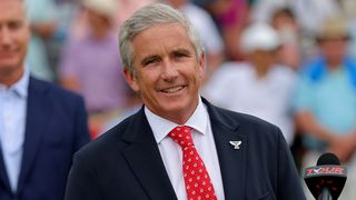 Jay Monahan at the Tour Championship presentation