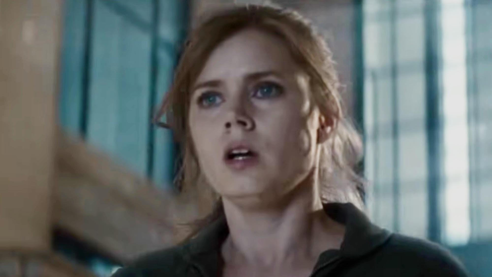 A troubled Amy Adams in Man of Steel