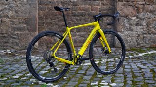 Cinelli King Zydeco GRX on cobbles