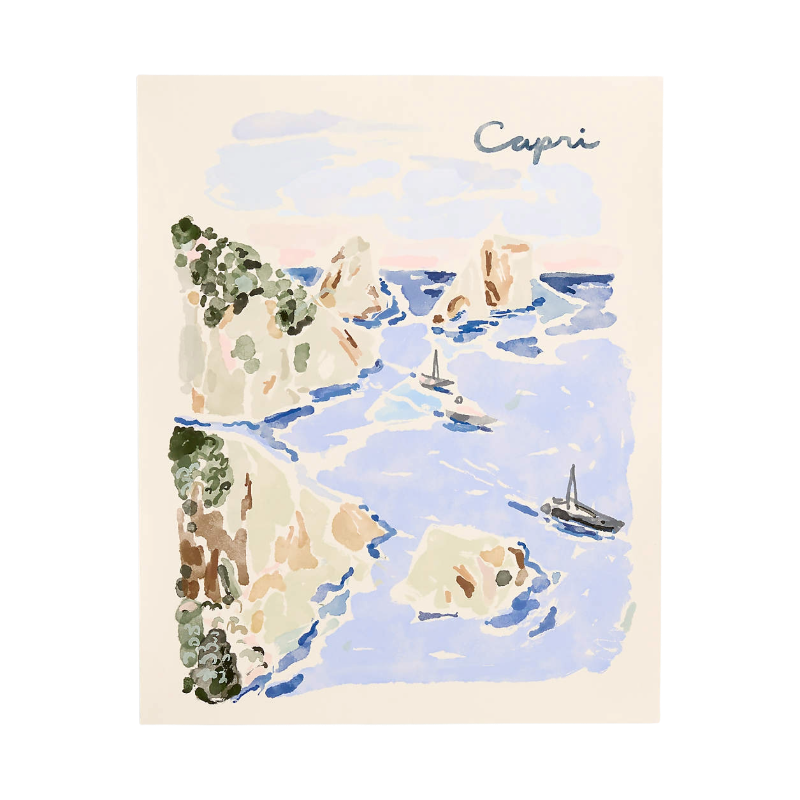 Crate &amp;amp; Barrel, Capri by Jimmy Thompson 26" x 32" Wall Art Print