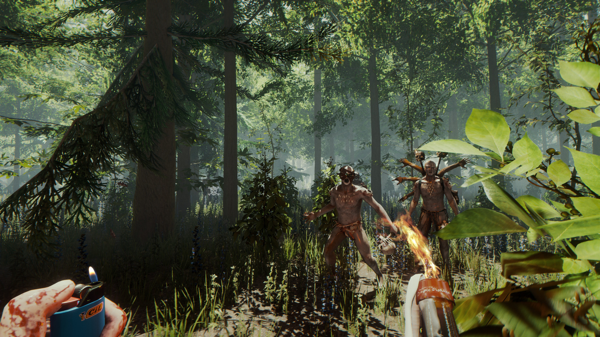 Скриншот игрового процесса The Forest