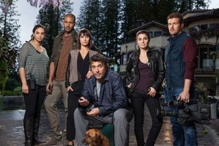 Constance Zimmer and the cast of UnREAL