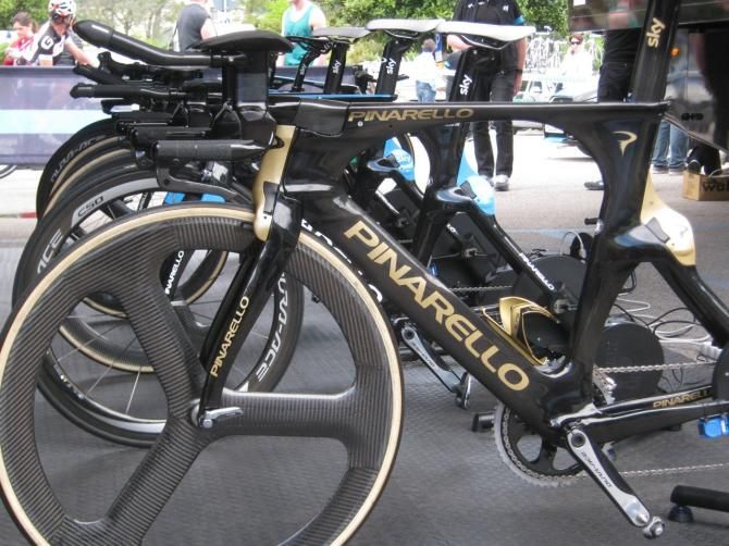 A special Pinarello Bolide awaits Bradley Wiggins