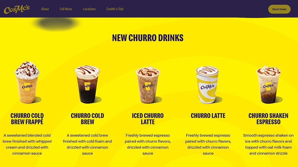 McDonald's CosMc's drinks