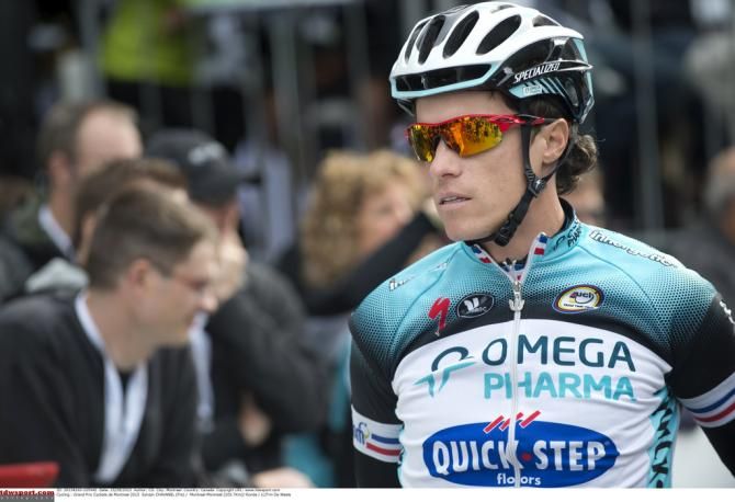 Sylvain Chavanel (Omega Pharma-Quick Step) pre-race