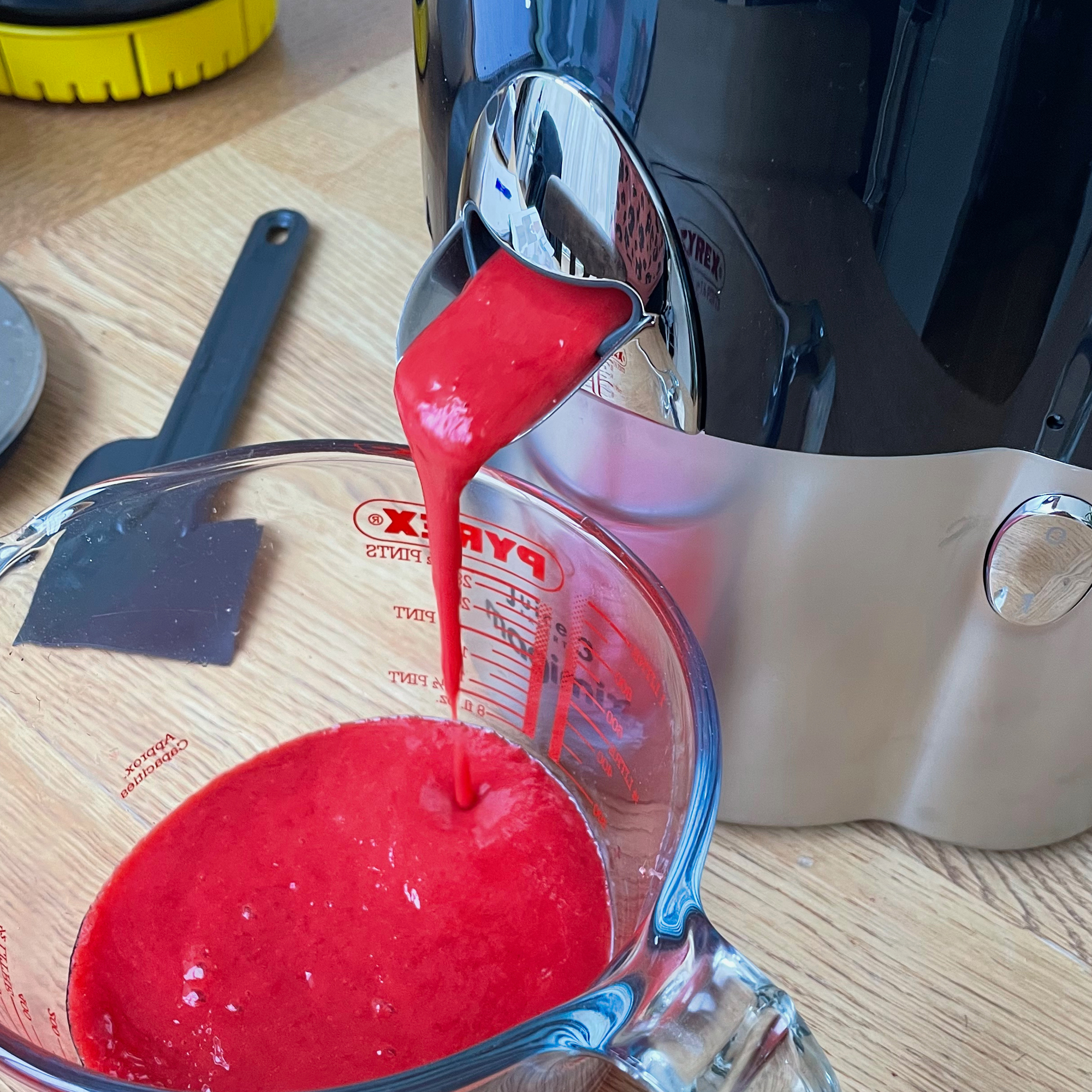 Image of Magimix juicer during testing