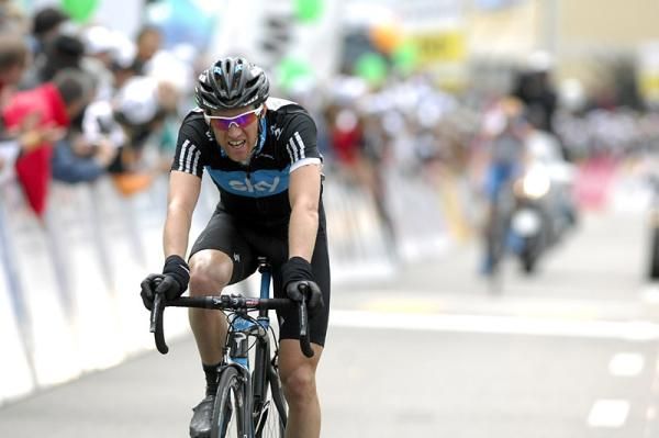 Lars Petter Nordhaug (Sky) finishes in 6th place on stage 8.