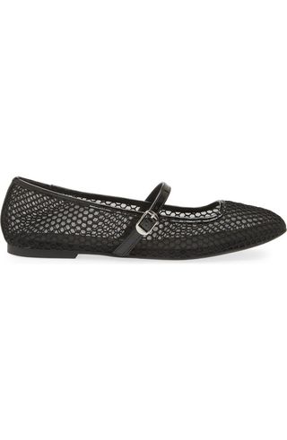 Desi Mary Jane Mesh Flat