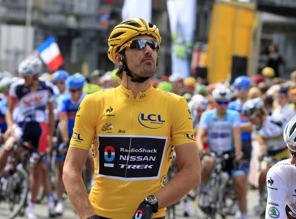 Fabian Cancellara (RadioShack-Nissan) would again play a starring role on stage 1.