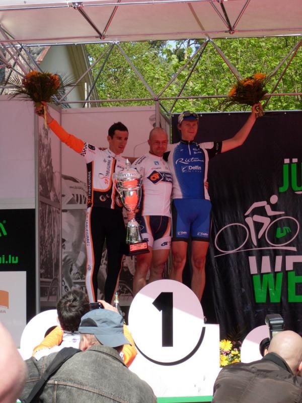 The podium.