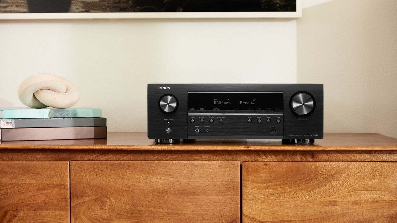 Denon AVR-S770H AV receiver front-on shot