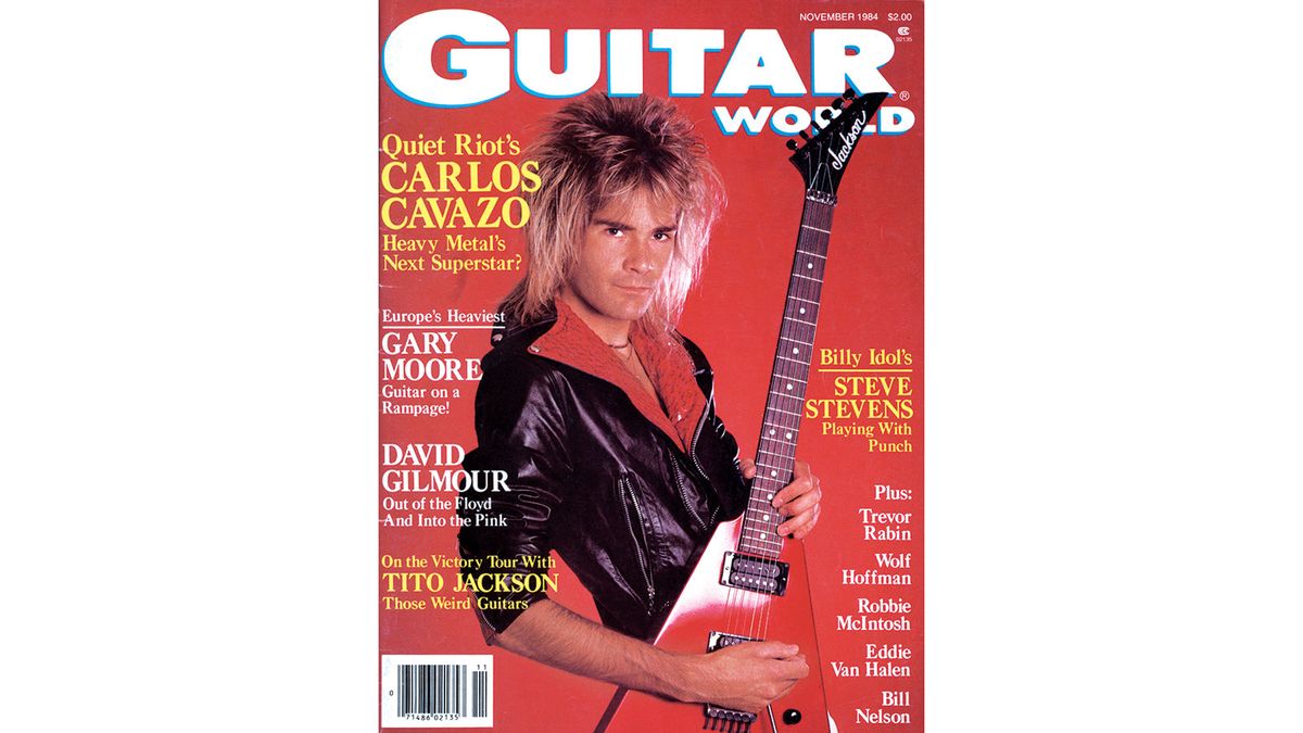 Carlos Cavazo Guitar World cover