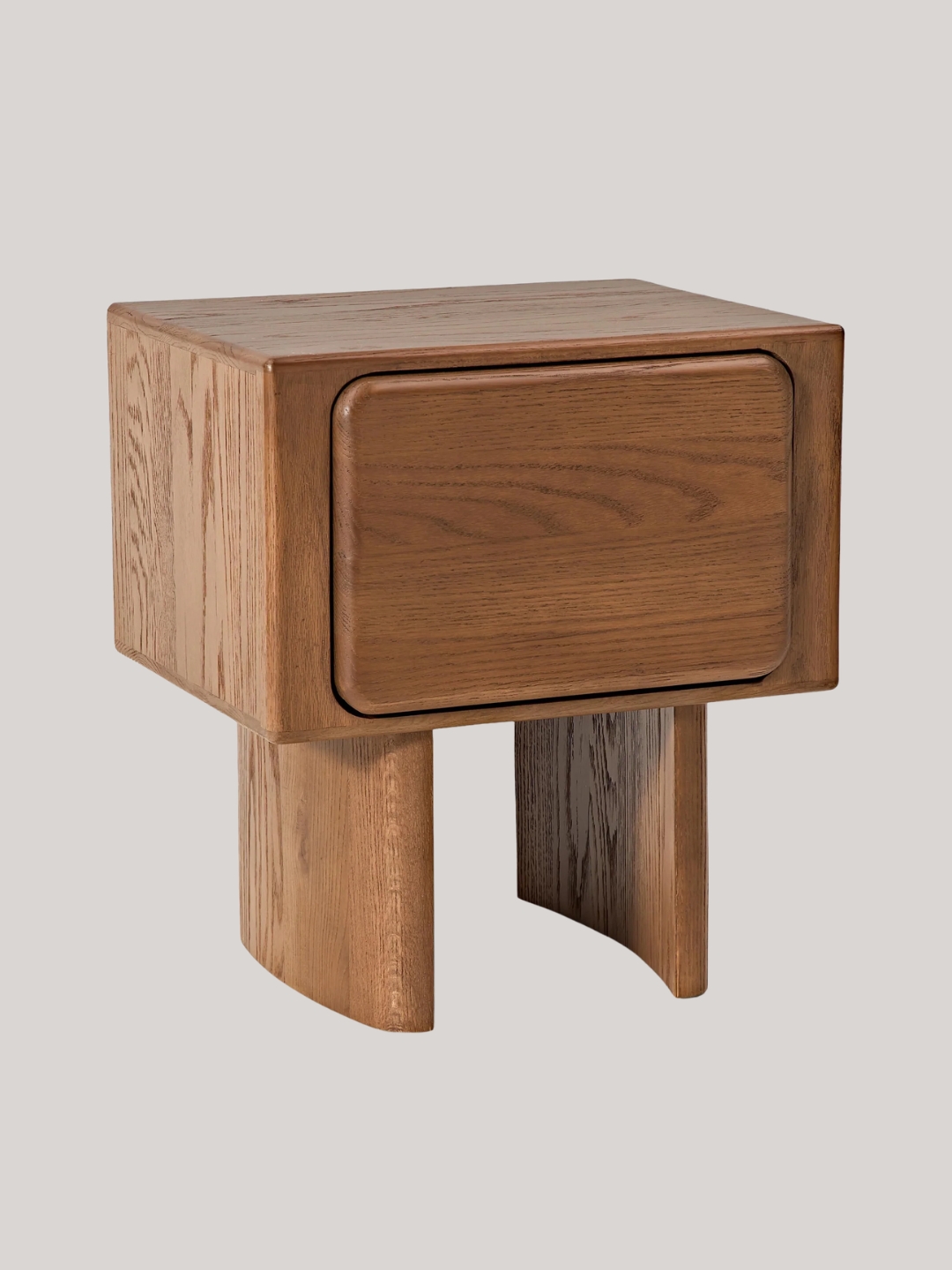 Westwing , Oak Wood Bedside Table Chandler