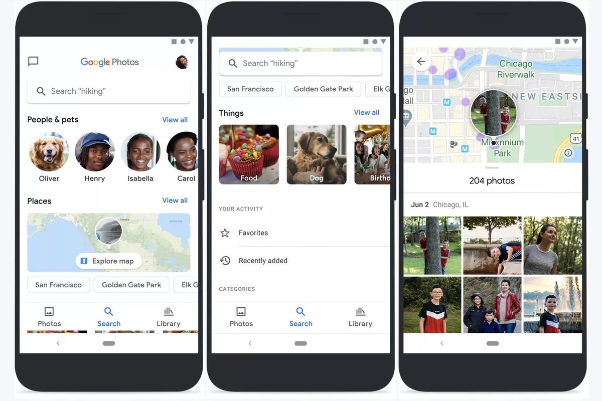 Google Photos Redesign