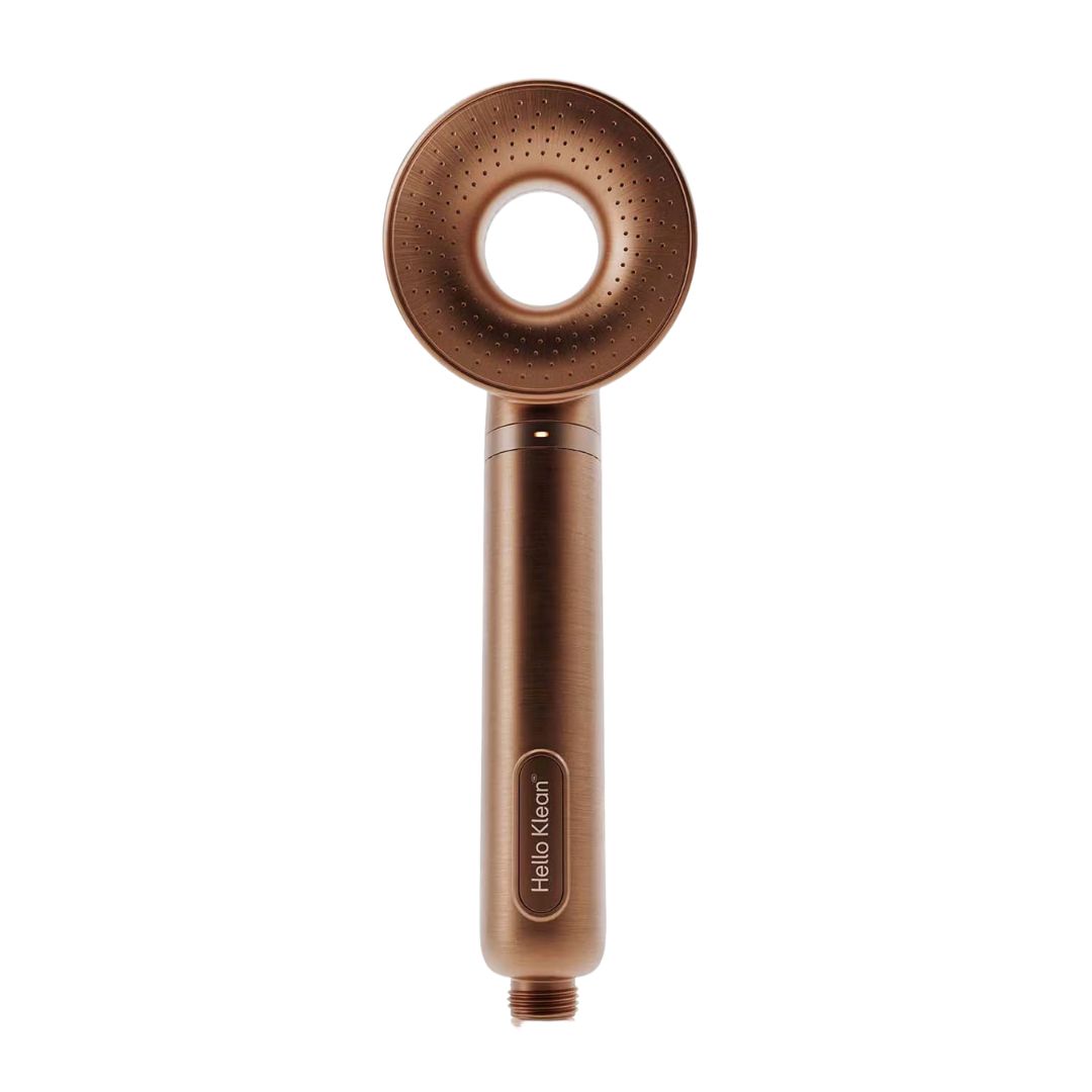 Hello Klean, Shower Head Plus - Brushed Bronze