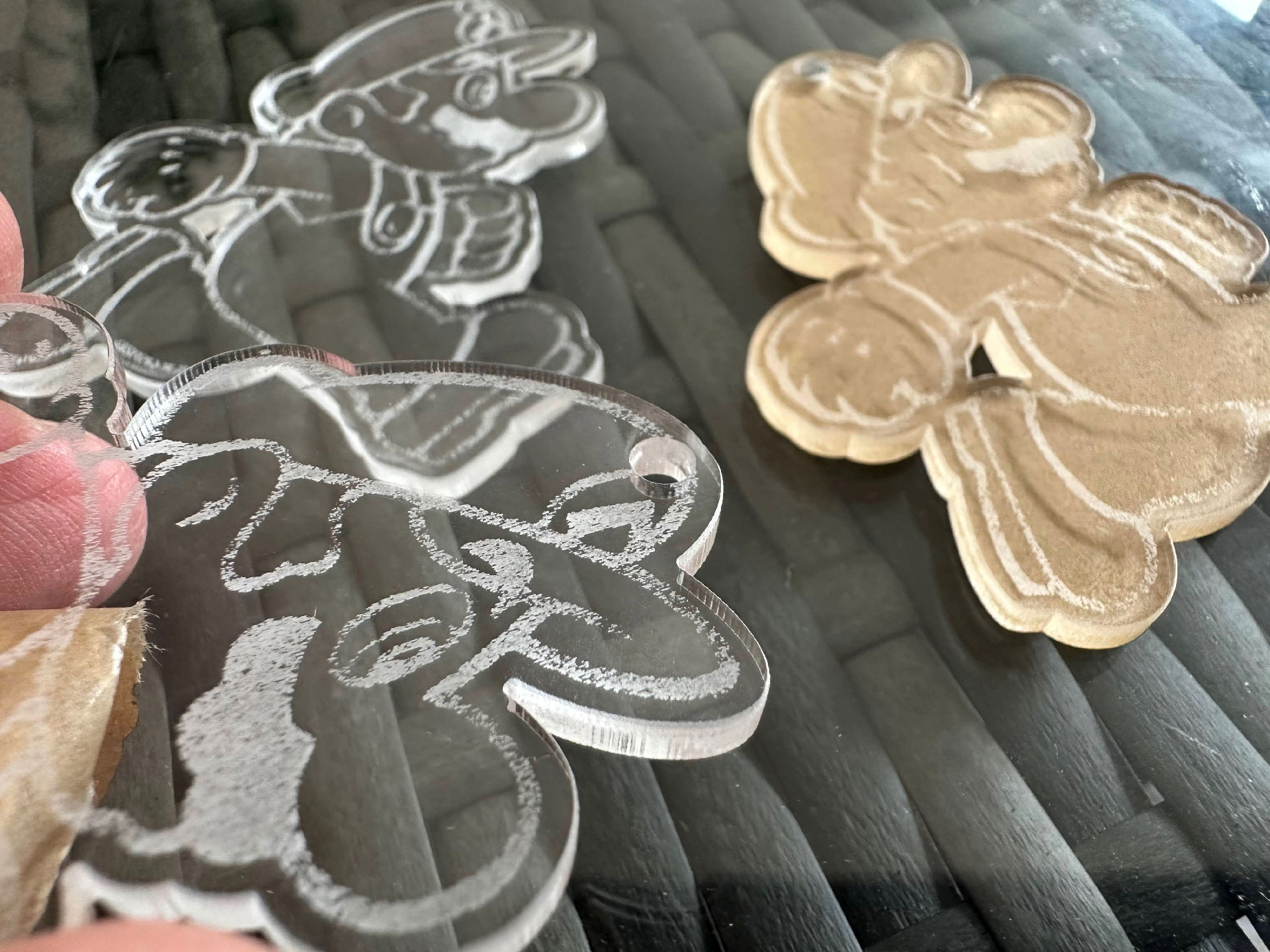 xTool P3 laser testing