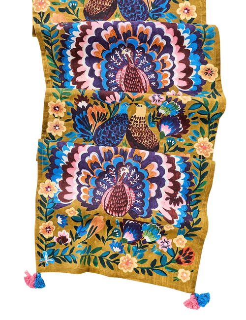 Turkey Harvest Table Runner
