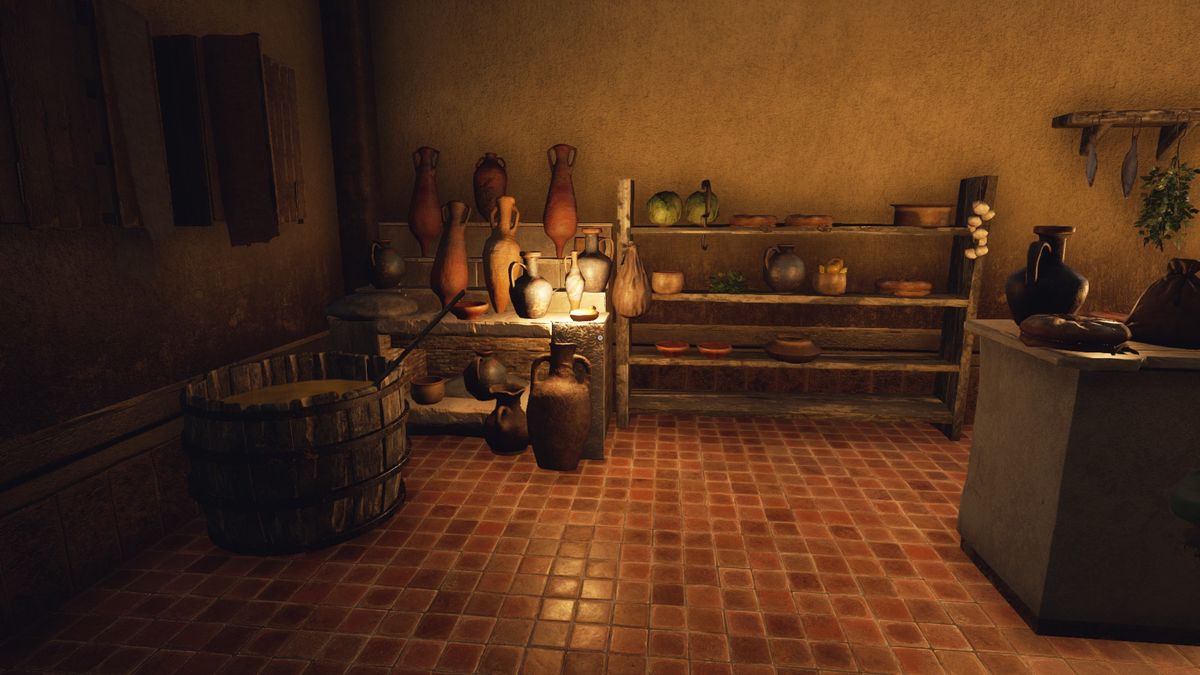 Food and details in The Forgotten City