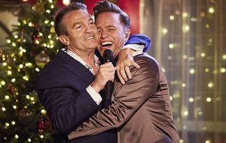 Olly Murs and Bradley Walsh