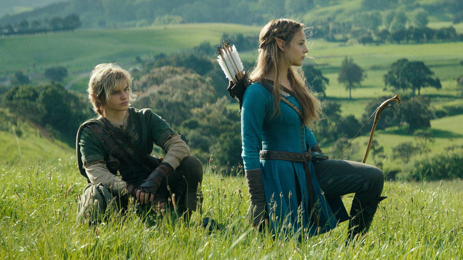 Link and Zelda in The Legend of Zelda movie