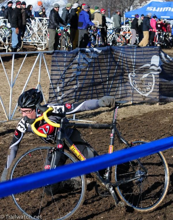 As the track thawed there were plenty of crashes