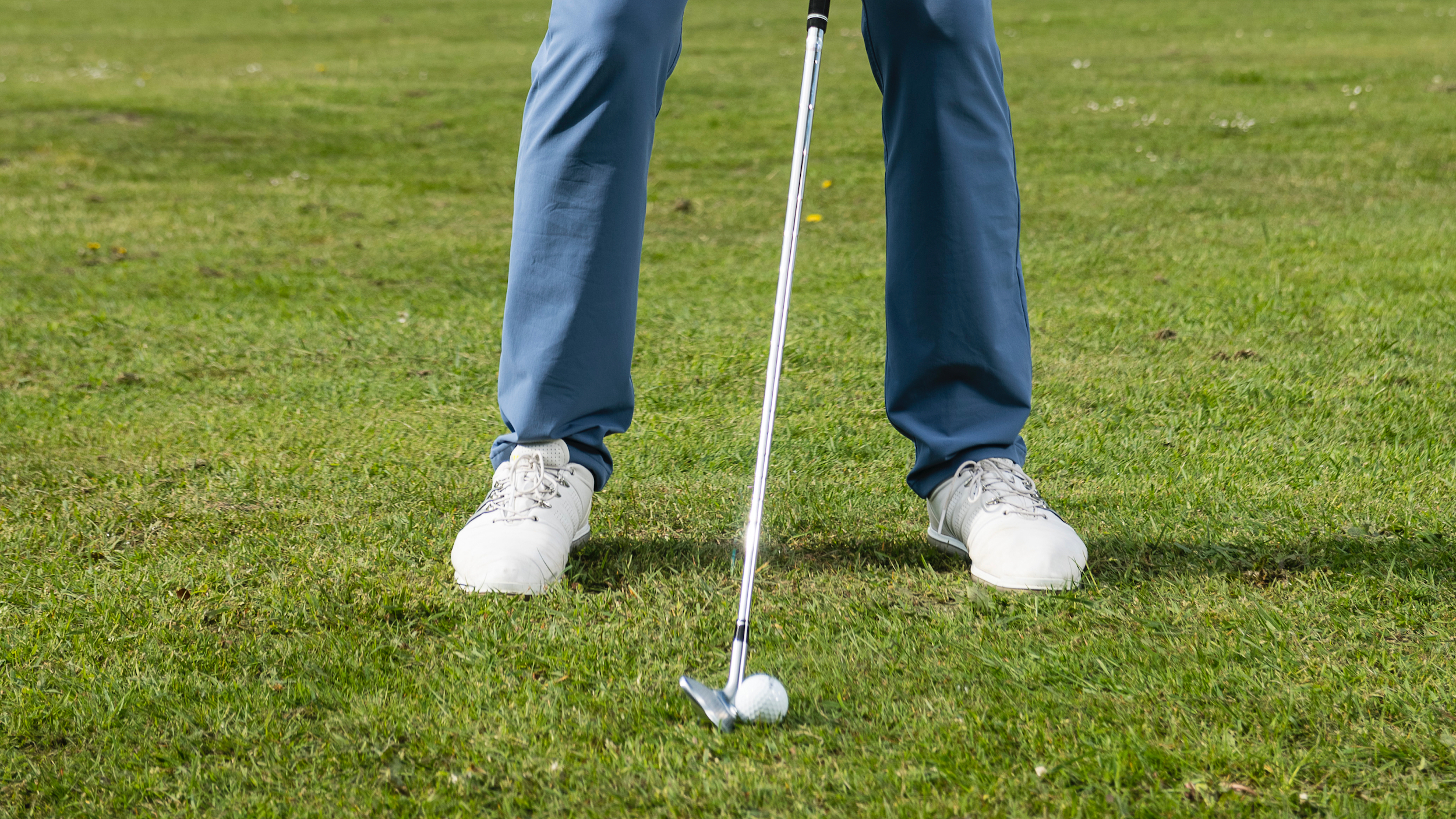 How to hit an iron - ball position short iron