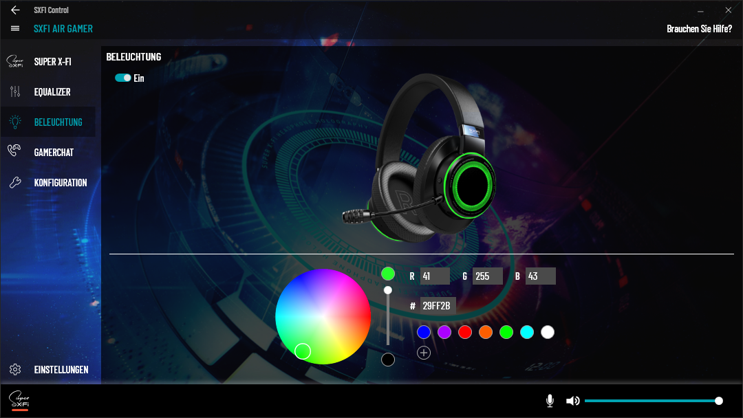 Creative SXFI Control Windows App