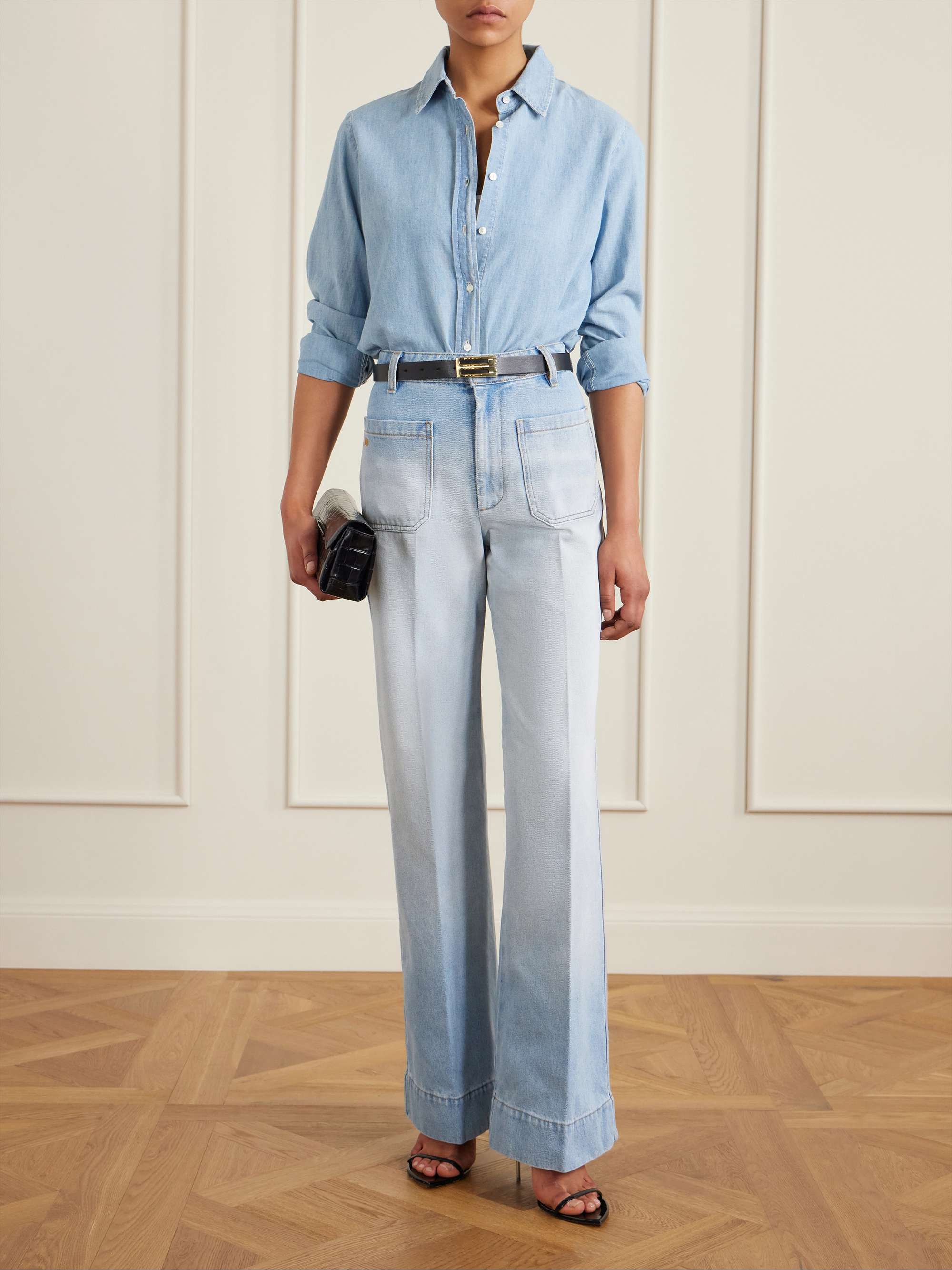 Alina High-Rise Wide-Leg Jeans