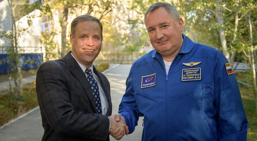 jim bridenstine, dmitry rogozin