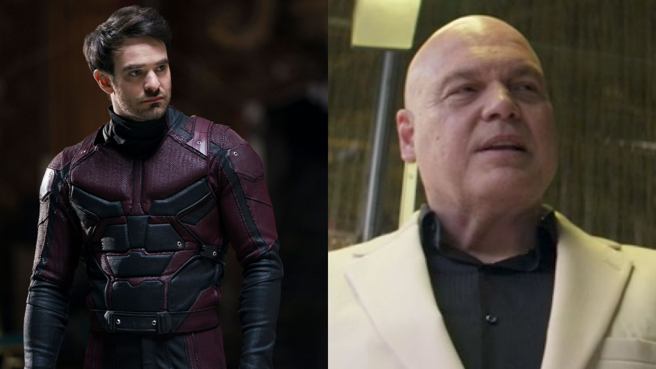 Daredevil and kingpin.