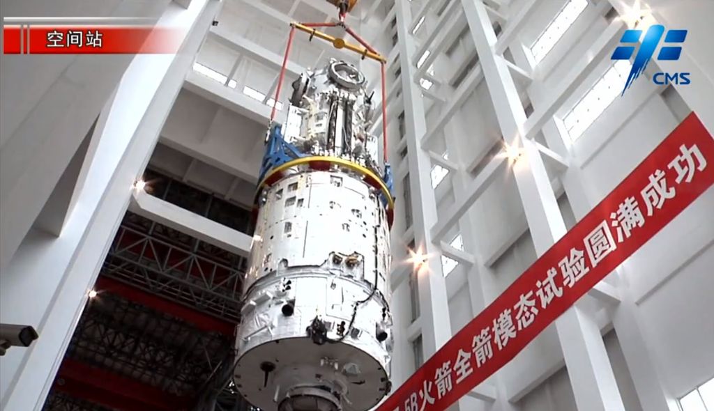 China's first space station module is ready for flight