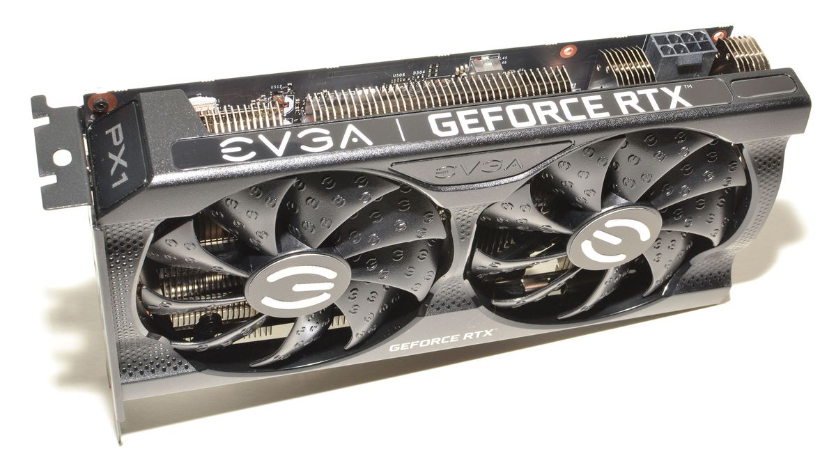 EVGA GeForce RTX 3050 XC Black photos
