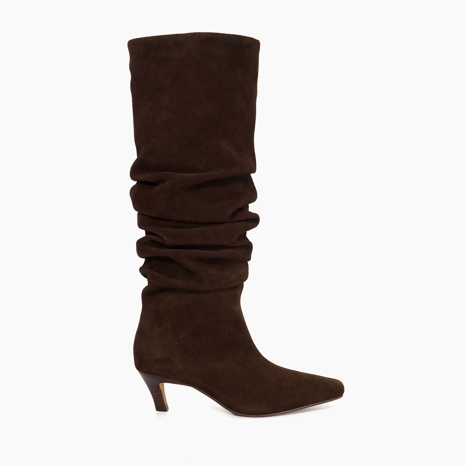 An image of Dune slouchy boots.