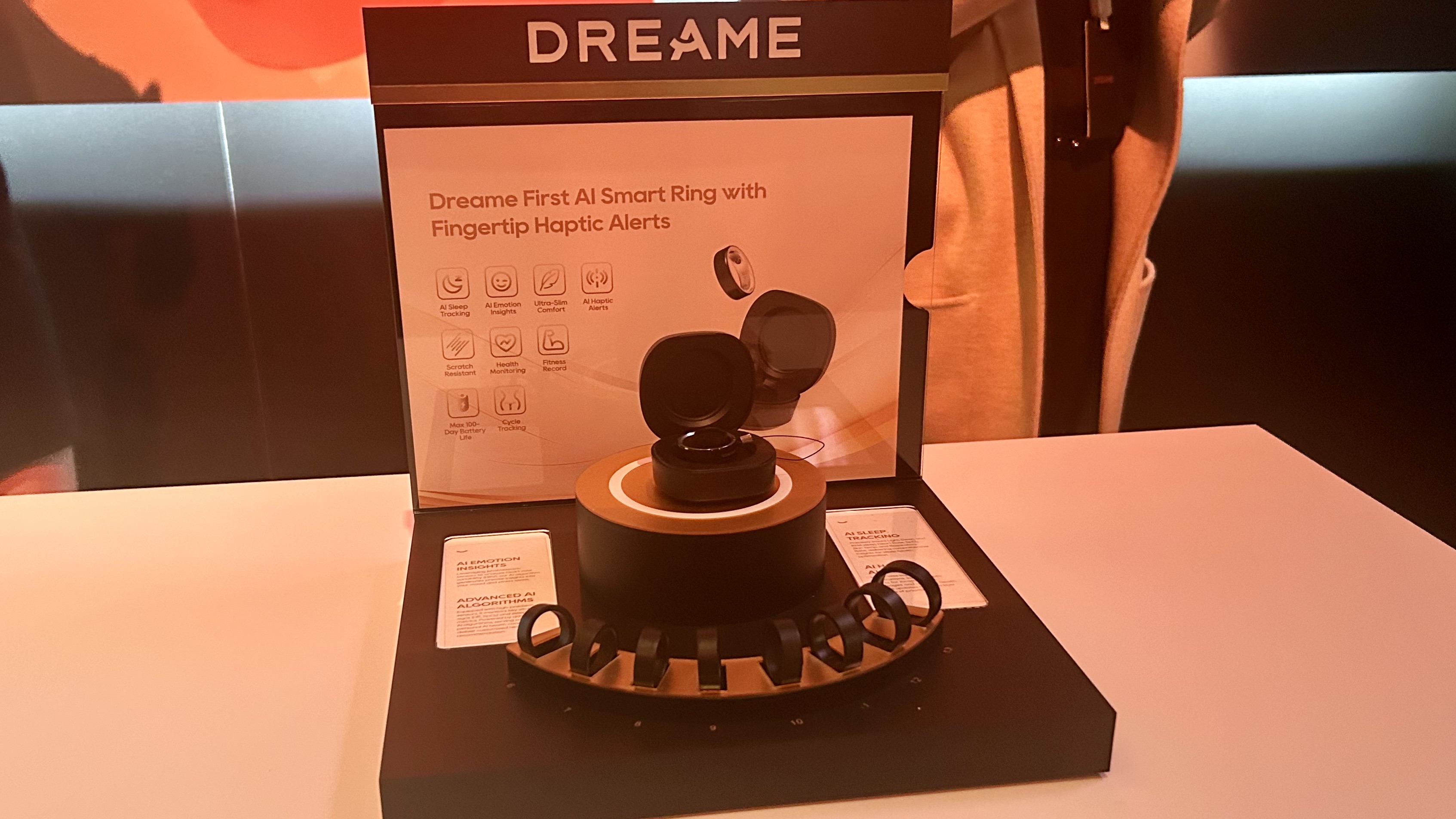 Dreame Smart Ring on display